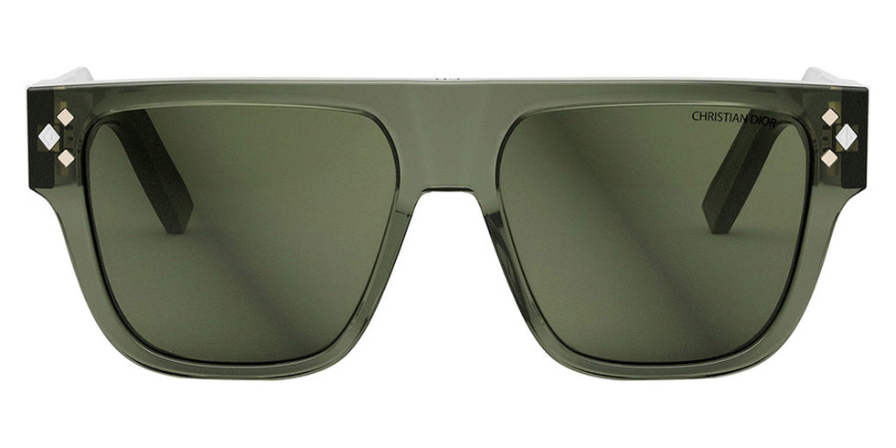 Dior® CD DIAMOND S6I CD CD DIAMOND S6I 55C0 55 - Shiny Green / Lenses Green Organic Sunglasses