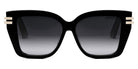 Dior® CDIOR S1F CD CDIOR S1F 10A1 56 - Shiny Black 10A1 Sunglasses