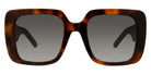 Dior® WILDIOR S3U CD WILDIOR S3U 26A1 55 - Shiny Havana / Lenses Gradient Smoke Organic Sunglasses