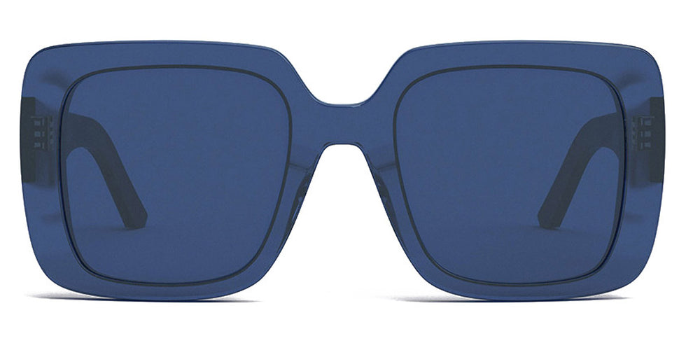Dior® WILDIOR S3U CD WILDIOR S3U 30B0 55 - Translucent Blue / Lenses Blue Organic Sunglasses