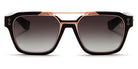 AKONI® Discovery AKO Discovery 509A 55 - Black Sunglasses