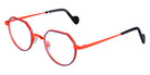 NaoNed® Distribil NAO Distribil 7771 48 - 7771 Peacock Blue/Gurvan Orange Eyeglasses