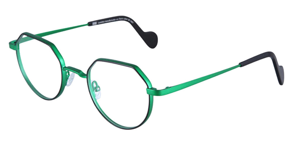 NaoNed® Distribil NAO Distribil 7901 48 - 7901 Matte Black/Fluorescent Dark Green Eyeglasses
