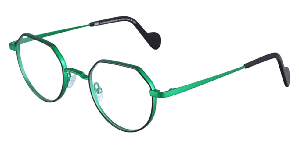 NaoNed® Distribil NAO Distribil 7901 48 - 7901 Matte Black/Fluorescent Dark Green Eyeglasses