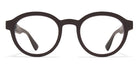 Mykita® DOC MYK DOC MD22 Ebony Brown 47 - MD22 Ebony Brown Eyeglasses