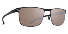 Mykita® DONOVAN MYK DONOVAN Black/White / Polarized Pro Hi-Con Grey 55 - Black/White / Polarized Pro Hi-Con Grey Sunglasses