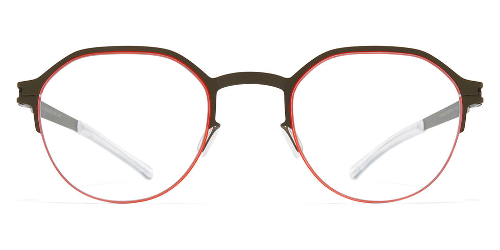 Mykita® DORIAN MYK DORIAN Camougreen/Tangerine 45 - Camougreen/Tangerine Eyeglasses