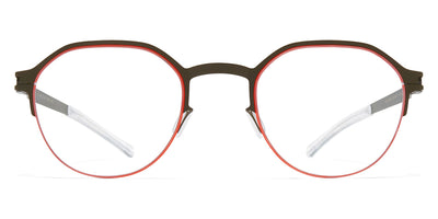 Mykita® DORIAN MYK DORIAN Camougreen/Tangerine 45 - Camougreen/Tangerine Eyeglasses