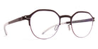 Mykita® DORIAN MYK DORIAN Ebony Brown/Cranberry 45 - Ebony Brown/Cranberry Eyeglasses