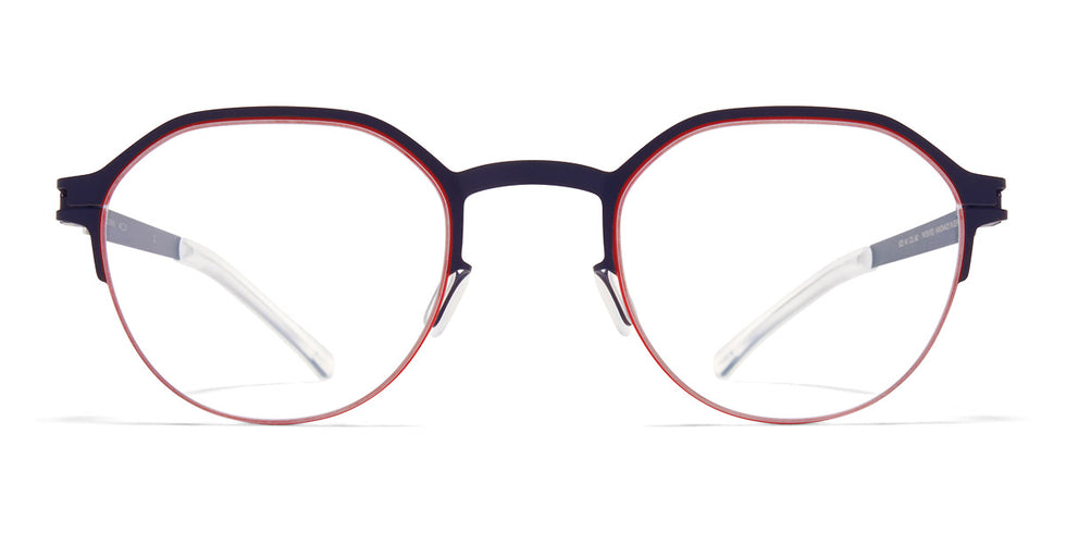 Mykita® DORIAN MYK DORIAN Navy/Rusty Red 45 - Navy/Rusty Red Eyeglasses