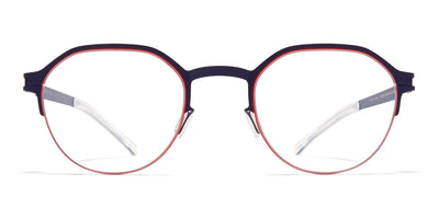 Mykita® DORIAN MYK DORIAN Navy/Rusty Red 45 - Navy/Rusty Red Eyeglasses