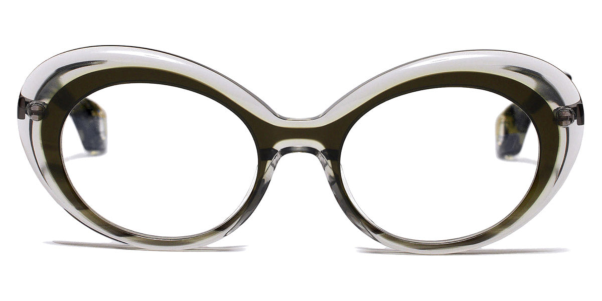 Blake Kuwahara® DOSHI BLK DOSHI OLIVE 51 - OLIVE Eyeglasses