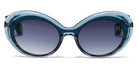 Blake Kuwahara® DOSHI SUN BLK DOSHI SUN AQUA 51 - AQUA Sunglasses