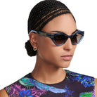 Dior® Diorsignature B7I D DSGTB7IXR_30F2 52 - Translucent Blue Sunglasses
