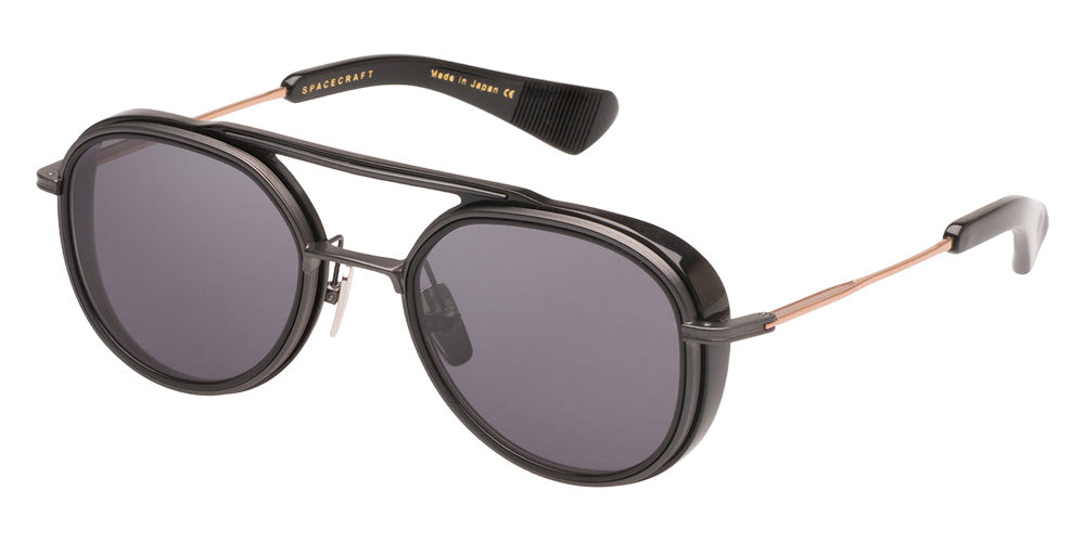 Dita® Spacecraft Sunglasses DT 19017-B-BLK-RGD-52-Z 52 - Black/Rose Gold