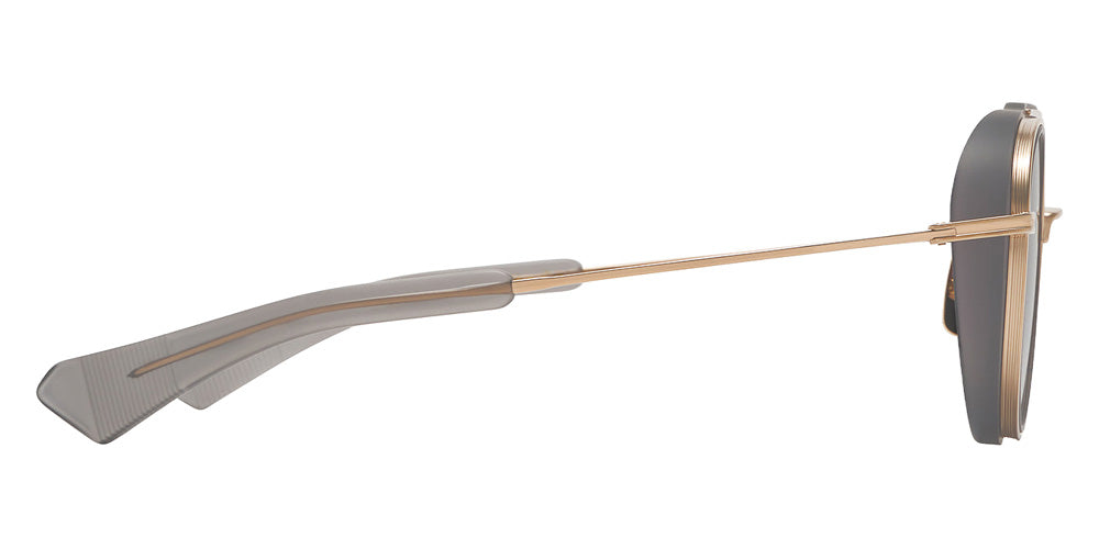 Dita® Spacecraft Sunglasses DT 19017-D-GLD-GRY-52 52 - White Gold/Matte Crystal Grey