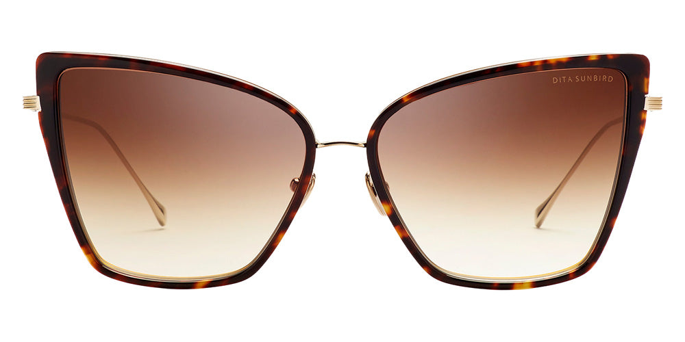 Dita® Sunbird Sunglasses DT 21013-B-TRT-GLD-59-Z 59 - Tortoise/Gold