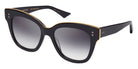 Dita® DAY TRIPPER Sunglasses DT 22031-A-BLK-GLD-55-Z 55 - Black/18K Gold