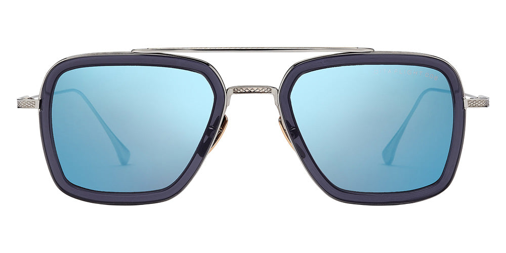 Dita® FLIGHT.006 Sunglasses DT 7806-A-SMK-PLD-52-Z 52 - Smoke Grey Crystal/Black Palladium