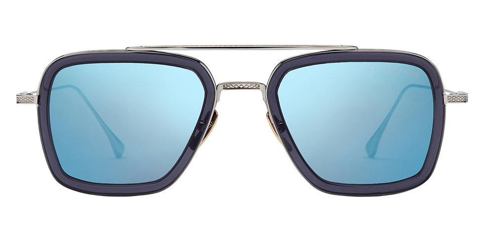 Dita® FLIGHT.006 Sunglasses DT 7806-A-SMK-PLD-52-Z 52 - Smoke Grey Crystal/Black Palladium