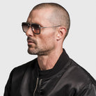 Dita® FLIGHT.006x Sunglasses DT 7806-G-SMK-PLD-52-Zx 52 - BLACK PALLADIUM