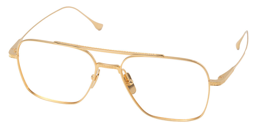 Dita® FLIGHT.006x Sunglasses DT 7806-L-CLR-GLD-52x 52 - YELLOW GOLD