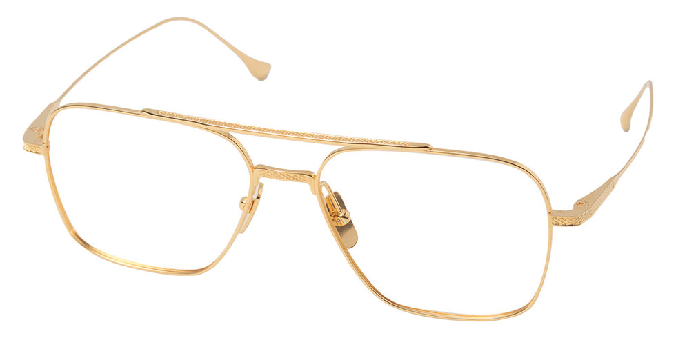 Dita® FLIGHT.006x Sunglasses DT 7806-L-CLR-GLD-52x 52 - YELLOW GOLD