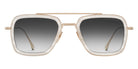 Dita® FLIGHT.006 Sunglasses DT 7806-V-WHT-GLD-52 52 - White Swirl/White Gold