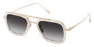 Dita® FLIGHT.006 Sunglasses DT 7806-V-WHT-GLD-52 52 - White Swirl/White Gold