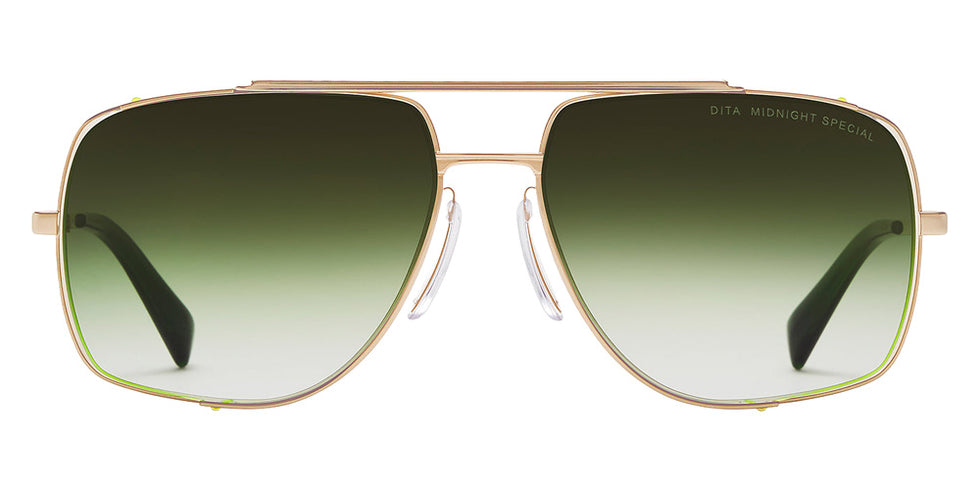 Dita® MIDNIGHT SPECIAL Sunglasses DT DRX-2010-P-MOS-60 60 - White Gold/Crystal Black Moss