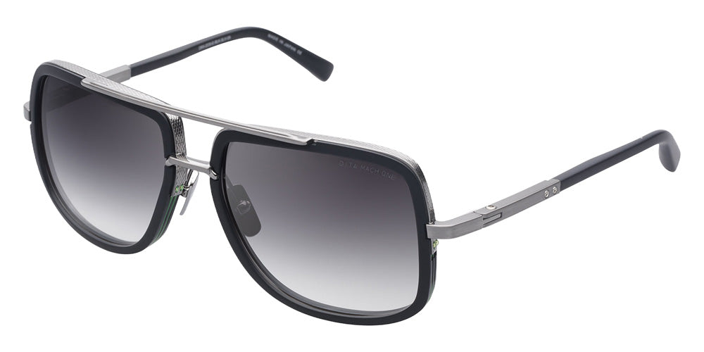 Dita® MACH-ONE Sunglasses DT DRX-2030-E-BLK-SLV-59-Z 59 - Matte Black Antique Silver