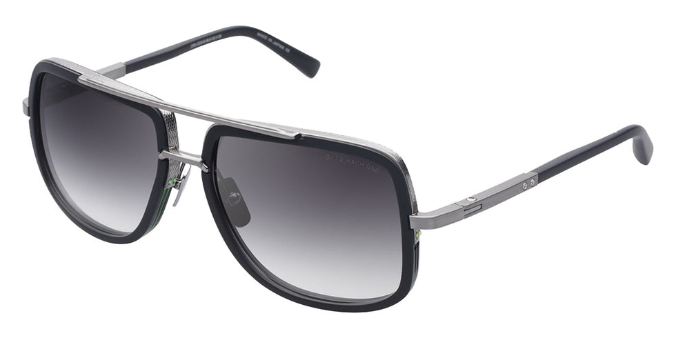 Dita® MACH-ONE Sunglasses DT DRX-2030-E-BLK-SLV-59-Z 59 - Matte Black Antique Silver