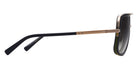Dita® MACH-ONE Sunglasses DT DRX-2030-F-BLK-12K-59-Z 59 - Matte Black Antique 12K Gold