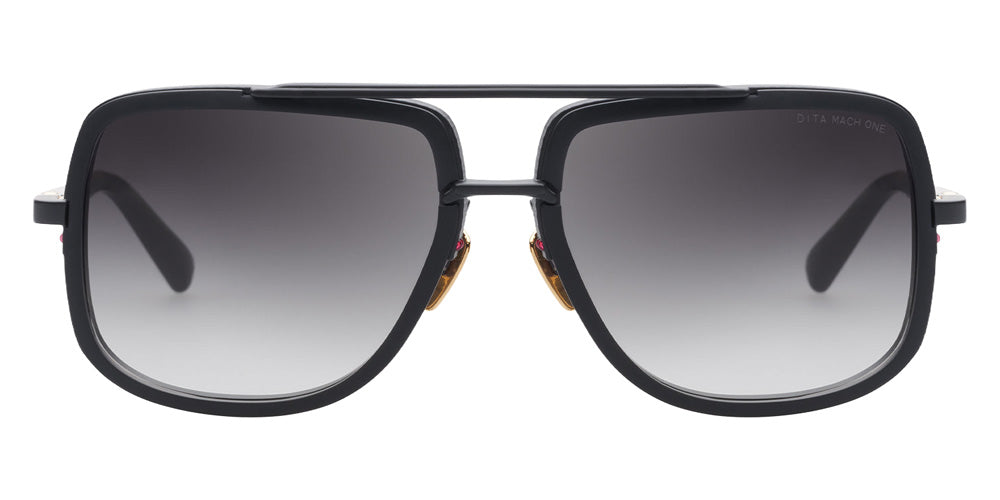 Dita® MACH-ONE Sunglasses DT DRX-2030-G-BLK-18K-59-Z 59 - Matte Black Matte Black 18K Temples