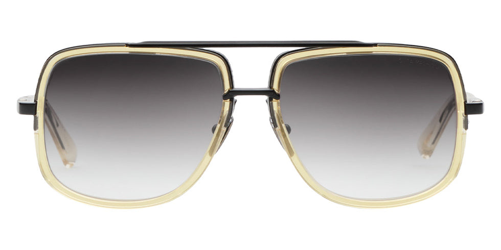 Dita® MACH-ONE Sunglasses DT DRX-2030-W-CLR-BLK-59 59 - Matte Black/Vintage Clear