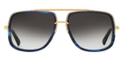 Dita® MACH-ONE Sunglasses DT DRX-2030-X-GLD-BLU-59 59 - Yellow Gold/Blue Swirl