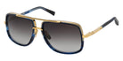 Dita® MACH-ONE Sunglasses DT DRX-2030-X-GLD-BLU-59 59 - Yellow Gold/Blue Swirl