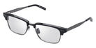 Dita® STATESMAN-THREE Eyeglasses DT DRX-2064-A-BLK-SLV-55-Z 55 - Black-Antique Silver