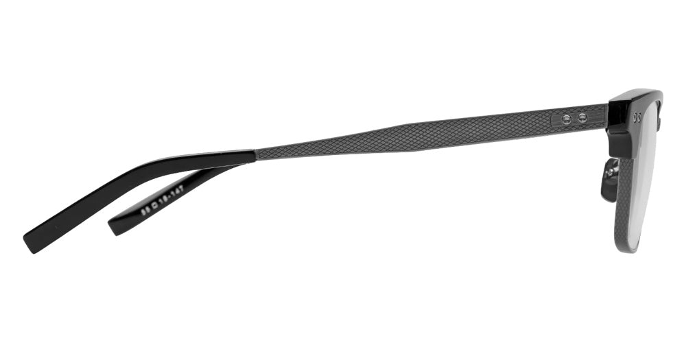 Dita® STATESMAN-THREE Eyeglasses DT DRX-2064-A-BLK-SLV-55-Z 55 - Black-Antique Silver