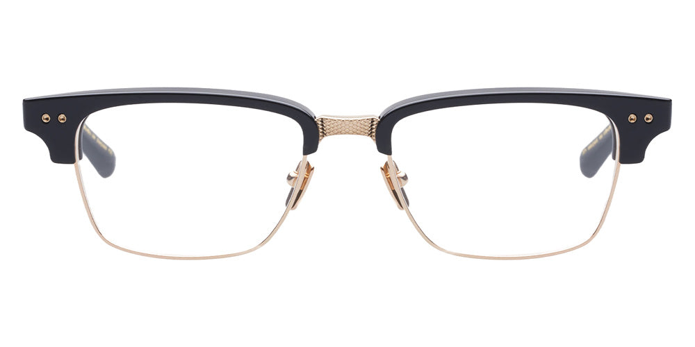 Dita® STATESMAN-THREE Eyeglasses DT DRX-2064-B-BLK-GLD-52-Z 52 - Black-12K gold