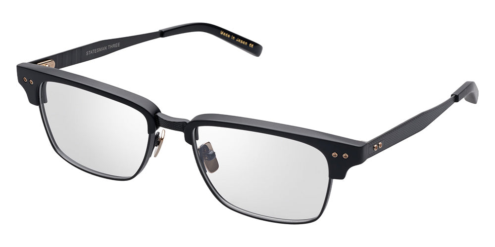 Dita® STATESMAN-THREE Eyeglasses DT DRX-2064-C-BLK-55-Z 55 - Matte Black