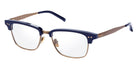 Dita® STATESMAN-THREE Eyeglasses DT DRX-2064-E-NVY-GLD-52-Z 52 - Navy/Antique Gold