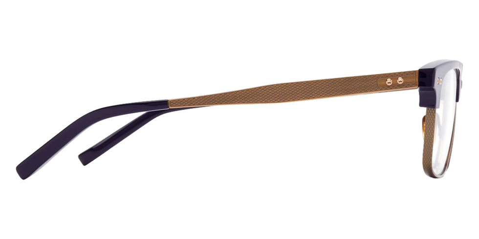 Dita® STATESMAN-THREE Eyeglasses DT DRX-2064-E-NVY-GLD-52-Z 52 - Navy/Antique Gold