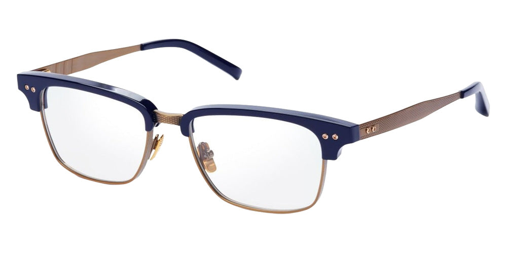 Dita® STATESMAN-THREE Eyeglasses DT DRX-2064-E-NVY-GLD-55-Z 55 - Navy/Antique Gold