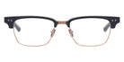 Dita® STATESMAN-THREE Eyeglasses DT DRX-2064-F-BLK-RGD-55-Z 55 - Black-Rose Gold