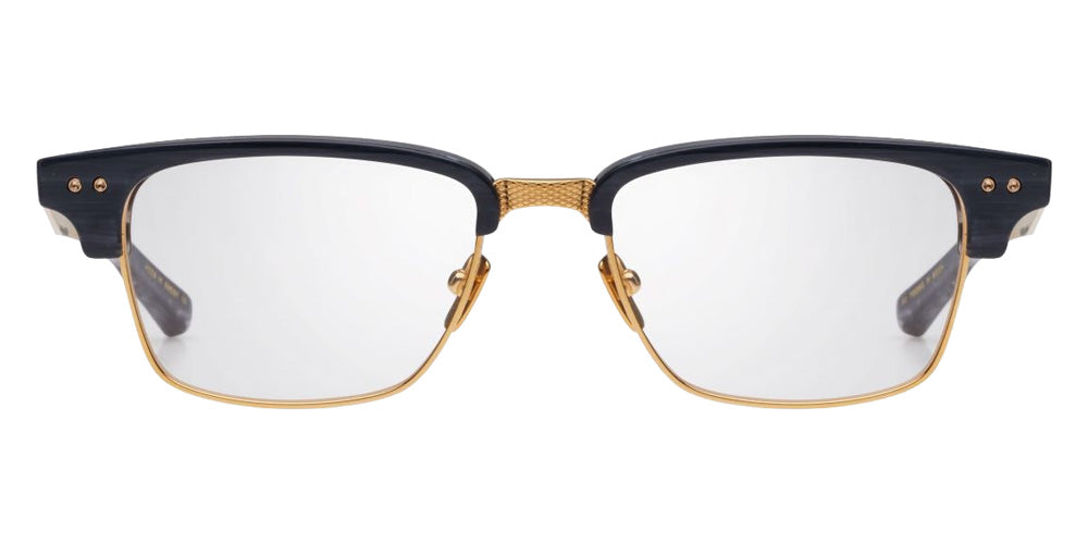 Dita® STATESMAN-THREE Eyeglasses DT DRX-2064-G-GRY-GLD-52 52 - Dark Grey Swirl/Yellow Gold