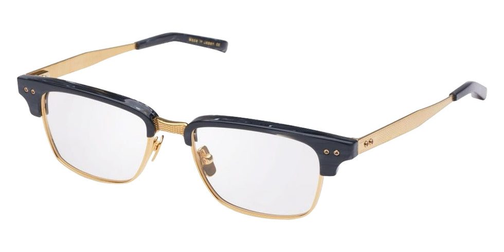 Dita® STATESMAN-THREE Eyeglasses DT DRX-2064-G-GRY-GLD-52 52 - Dark Grey Swirl/Yellow Gold