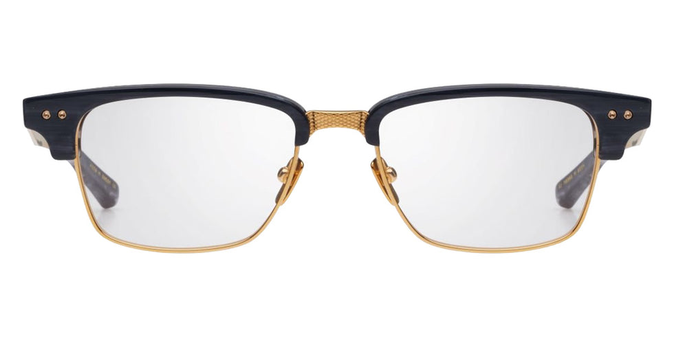 Dita® STATESMAN-THREE Eyeglasses DT DRX-2064-G-GRY-GLD-55 55 - Dark Grey Swirl/Yellow Gold