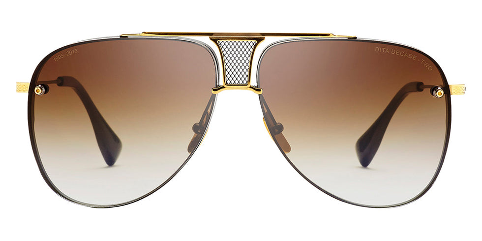 Dita® Decade-Two Sunglasses DT DRX-2082-B-BLK-GLD-62-Z 62 - Black/Gold