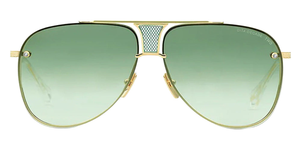 Dita® DECADE-TWO - INOVATI™ Sunglasses DT DRX-2082-L-GLD-CLR-62-NV-D 62 - Yellow Gold